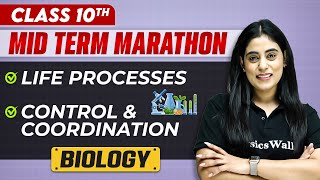 Complete CBSE Biology  Class 10th  MID Term in One Shot  Marathon Series 🔥 [upl. by Odnomor]