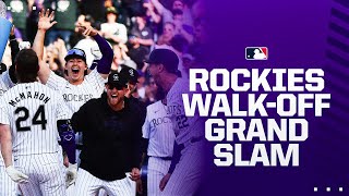 Rockies crush an unbelievable WALKOFF GRAND SLAM 😲 [upl. by Gabrielli]