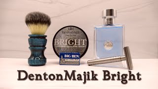 131 DentonMajik Bright  Versace Pour Homme  WSC Winning Razor  Wolf Whiskers [upl. by Nahs]