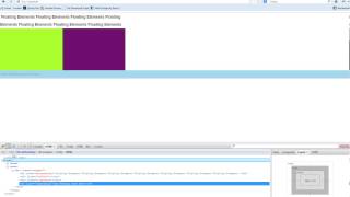 CSS  Positioning Elements Using  Float left  right   Tips from a Self Taught Developer [upl. by Olbap]