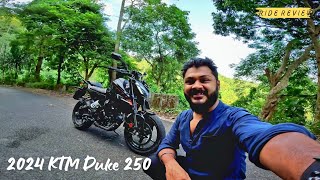 New 2024 KTM Duke 250 TFT Display Practical Ride Review  Is It Worth Buying in 250cc Bike Segment [upl. by Shalna17]