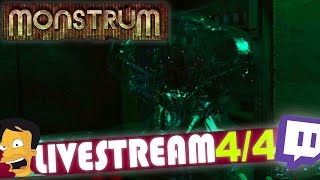 MONSTRUM  Livestream Nur eine Runde Lets Play HDDE [upl. by Nonohcle]