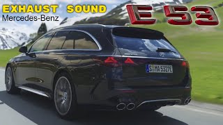 New 2025 Mercedes AMG E53 Sedan and Estate Exhaust Sound [upl. by Asen]