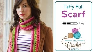 BEGINNER Crochet Taffy Pull Scarf [upl. by Triny119]