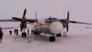 Vuelo al Océano Ártico desde el norte de Siberia en un avión de la URSS [upl. by Watts]