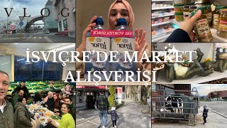 İSVİÇRE’DE MARKET ALIŞVERİŞİ150 Fr❗️🛒 OTTO’S  TÜRK MARKETİ💶  ÇİFTLİKTEN SÜT YUMURTA ALDIM 🥛🥚 [upl. by Ynnahc]