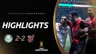 PALMEIRAS 2 X 2 ATHLETICO PARANAENSE  MELHORES MOMENTOS  CONMEBOL LIBERTADORES 2022 [upl. by Nallek225]