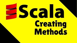 Creating Methods in Scala Tutorial [upl. by Airod]