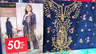 Limelight Lawn Sale amp New Summer Collection 2024 [upl. by Meerak492]