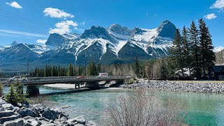 Canmore Alberta Canada 🍁 April 2024 [upl. by Tnilk]