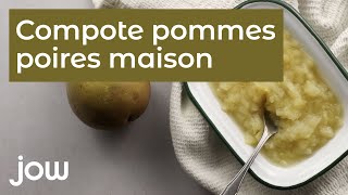 Recette de la compote pommes poires maison [upl. by Adela204]