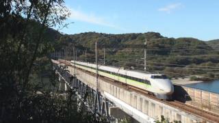 さよなら100系新幹線 JR西日本色 フレッシュグリーン 【Shinkansen 100 series】 [upl. by Lyrem]