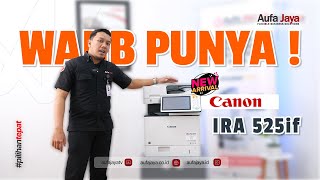 REVIEW SINGKAT MESIN FOTOCOPY PORTABLE TERBAIK  CANON IRA 525 IF  WAJIB PUNYA [upl. by Delaney]