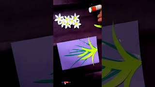 Easy greeting card handmadegreetingcard greetingcard papercraft papercutting flowermaking [upl. by Nahsor]