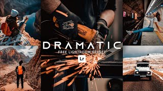 Dramatic Lightroom Preset  Lightroom Mobile Preset Free DNG  Lightroom Tutorial  lightroom preset [upl. by Alma178]