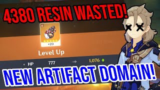 4380 RESIN OF NEW ARTIFACTS The Worst Farming Session of my LIFE [upl. by Anev]