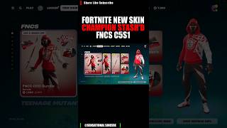 NEW Fortnite Item Shop Skin Champion StashD FNCS C5S1 Bundle Review [upl. by Celeski]