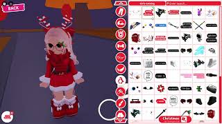 Adopt me making a christmas outfit [upl. by Maurie]