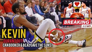 Kevin Durant Injury Shakes Up Phoenix Suns’ RecordBreaking Season – Can Booker amp Beal Step Up [upl. by Kallista]