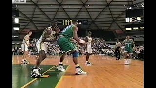 Alonzo Mourning Battles Shawn Kemp At The Tacoma Dome 1995 [upl. by Aynahs]