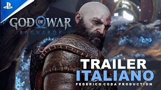 GOD OF WAR RAGNAROK  FULL TRAILER ITALIANO [upl. by Ambrogio]