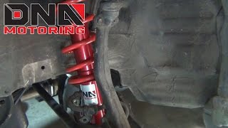 How to Install 8891 Honda Civic  CRX EF9 Shock Absorber  Lowering Spring [upl. by Enert]