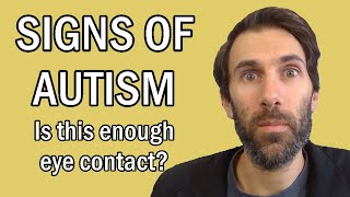 7 Signs of Autism in Men DSM5 Symptoms of AutismAspergers in High Functioning Autistic Adults [upl. by Ayom]