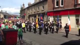 CRFB  Loughinidland Massacre parade Coatbridge [upl. by Rammaj]