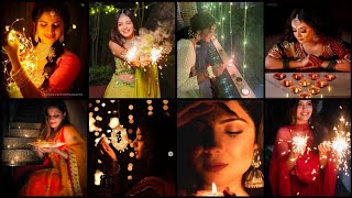 Diwali Photoshoot ideas  Best Poses ideas for Diwali PhotoshootGirls Poses ideas for Diwali [upl. by Tinor]