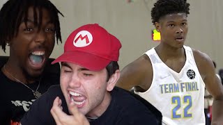 HEZI PULL ON FASTBREAK Duke Commit Cam Reddish Summer Mixtape Reaction [upl. by Columba]