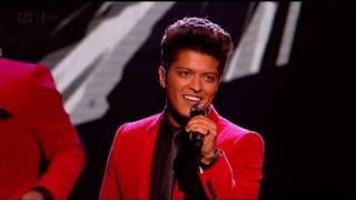 Runaway Baby with Bruno Mars  The X Factor 2011 Live Results Show 3  itvcomxfactor [upl. by Acessej]