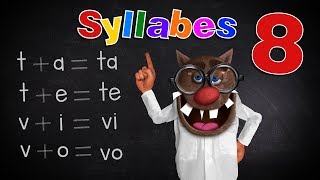 Foufou  Les Syllabes pour les enfants Learn Syllables for kids Serie08 4K [upl. by Isdnil]