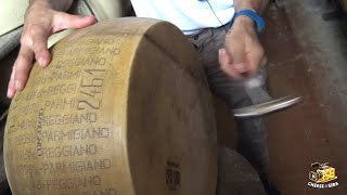 Mario Guareschi stagionatura del Parmigiano Reggiano IV video di IV [upl. by Sabir704]