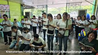 Part B Prosesi kremasi Tay Zhong Yang umur 30th di krematorium YSPBA Rumbai PekanBaru tgl 27102024 [upl. by Choong90]