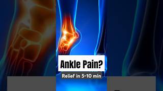 Ankle Pain relief in 5 min  Ankle Pain treatment  Instant Relief in Pain anklepainrelief pain [upl. by Brecher]