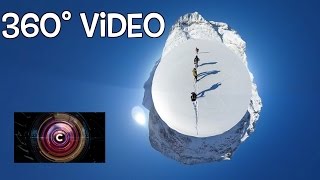 Aletsch Glacier in the Swiss Alps 360 video  BBC Click [upl. by Mosnar]