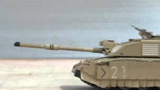 RC Conversion Kit for 135 TAMIYA Challenger 2 [upl. by Mines933]