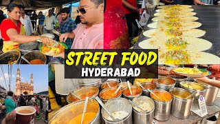 Street Foods in Hyderabad  Popular amp Legendary Places  English Vlog [upl. by Heffron]