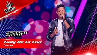 Eudy De La Cruz  Carolina  Audiciones a Ciegas  The Voice Dominicana 2022 [upl. by Thomajan562]