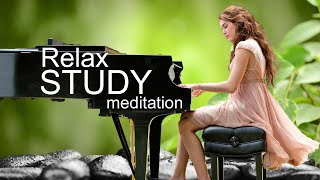 Beautiful Relaxing Piano Music For Stress Relief Study Meditation  Soothing Flowing Water Sounds [upl. by Llemor432]