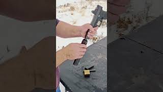 Shooting Glock 40 Suppressed with a SilencerCo Hybrid 46M [upl. by Esir]