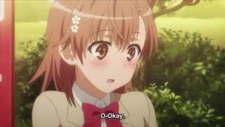 Misaka Cant Contain Herself Fullon Dere Mode [upl. by Oirom]