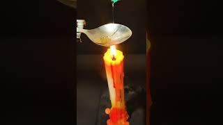 Heating Vs Liquid Detergent Experiment Hotspoon flames viral Red Hot Metal Ball fire [upl. by Burch961]