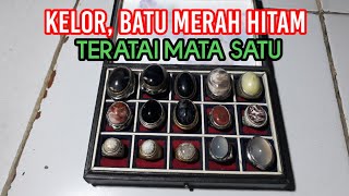 Batu Merah Hitam Kelor Satu Mata Teratai [upl. by Reba]