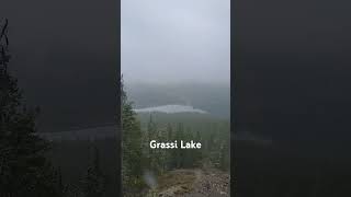 Grassi Lake  Beautiful weather  Canmore AB [upl. by Podvin]