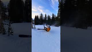 Skiing Jump and Fall on Icy Slope skiing swissalps ski [upl. by Aicnelev]