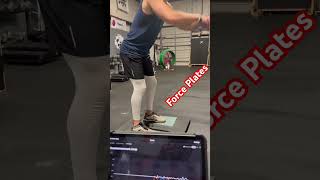 Force Plates countermovement jump sports athlete bounce ￼ [upl. by Tabbie]