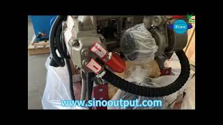 Sinooutput yuchai marine engine 130hp 150hp [upl. by Asirrak]