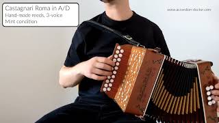 For SaleE Castagnari Roma in AD  Accordion Doctor [upl. by Eldora]