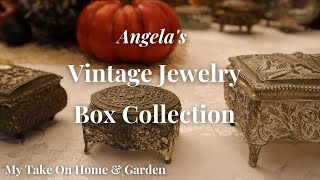 Angelas Vintage Jewelry Box Collection [upl. by Sira]